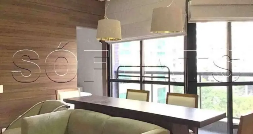 Apartamento alto padrão para locação no Itaim, prox a Av. Favia Lima e Cidade Jardim