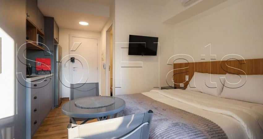 Apartamento totalmente mobiliado para locação no Paraíso.
