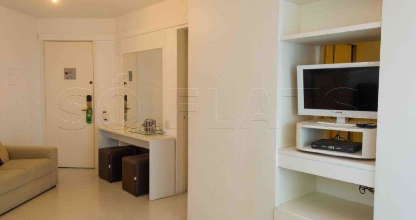 Apartamento com 1 dormitório com 45m² com sala próximo da Avenida Paulista.