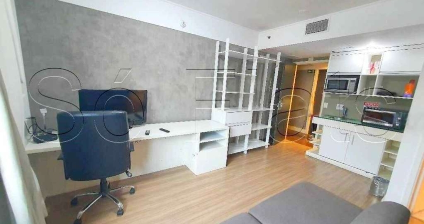 Flat no Melia Ibirapuera para locação com 30m², 1 dormitório e 1 vaga em Moema.