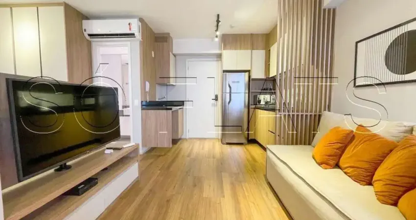 Residencial River One disponível locação com 35m², 1 dormitório e 1 vaga no Butantã
