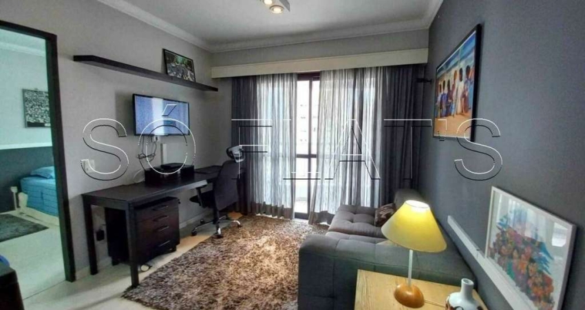 Flat The Palace, disponível para venda com 34m², 1 dormitório e 1 vaga