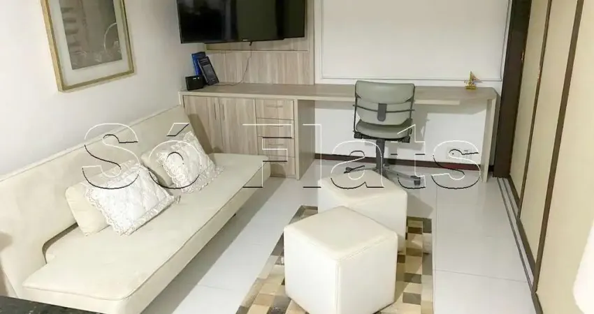 Flat Bristol The Time disponível para venda com 31m², 01 dormitório e 01 vaga de garagem