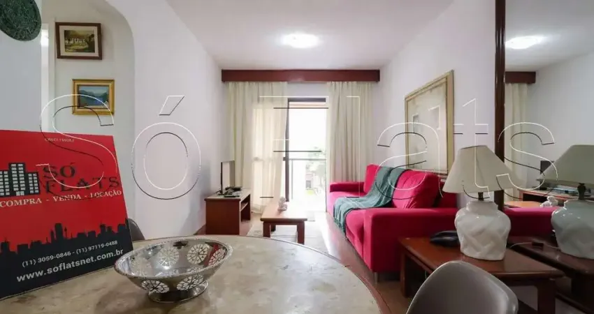 Apto no New Star disponível para locação com 1 dorm próximo a Av. 9 de Julho e Av, Paulista.