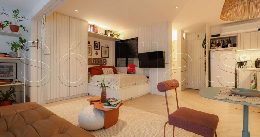 Residencial Ascent Paulista, apto disponível para locação contendo 30m² e 1 dormitório.