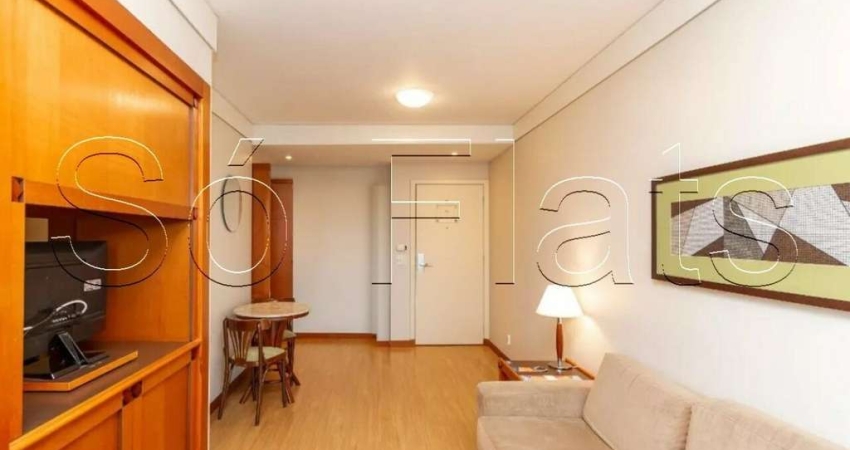 Flat Estanplaza Nações Unidas, disponível para venda com 40m², 01 dormitório e 01 vaga de garagem