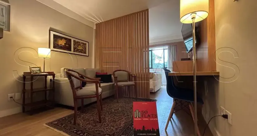 Flat Sol Alphaville, apartamento disponível para venda com 43m², 1 dormitório e 1 vaga de garagem