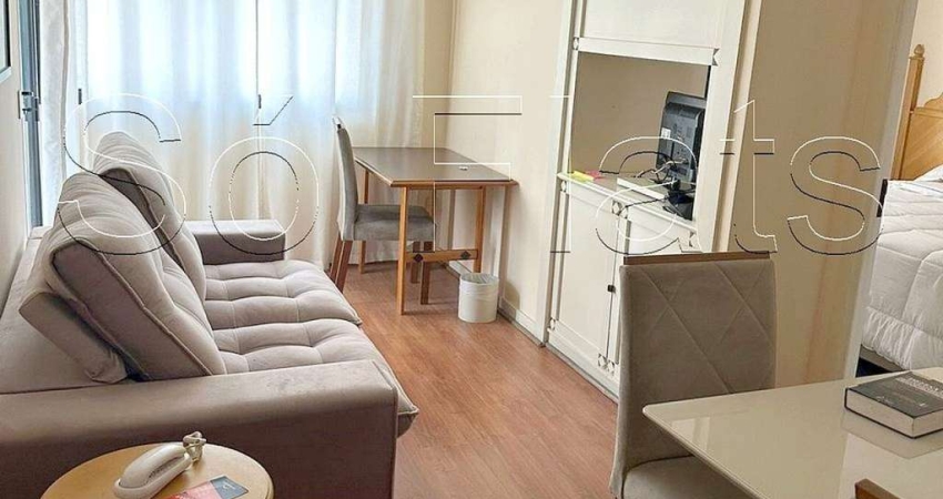 Flat Estanplaza Nações Unidas, disponível para venda com 40m², 01 dormitório e 01 vaga de garagem