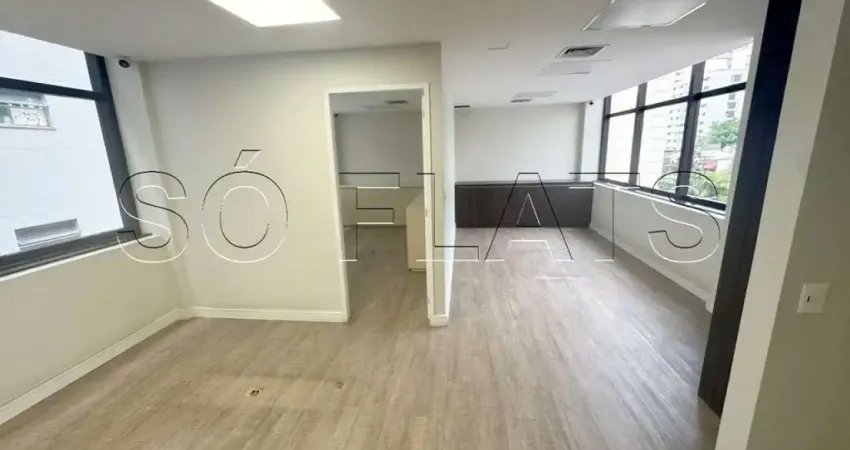 Conjunto Comercial Beka, disponível para locação contendo 103m² e 2 vagas de garagem.