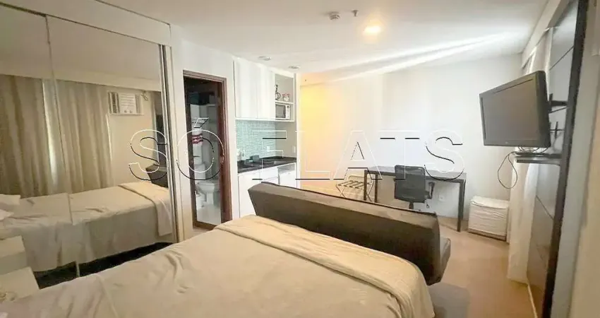 Flat Mercure Vila Olímpia, disponível para venda com 25m², 1 dormitório e 1 vaga de garagem