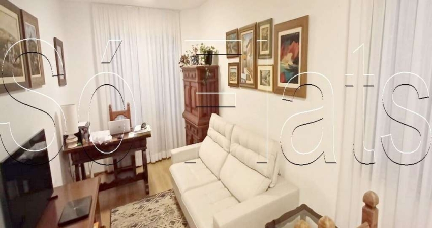 Ambassador, apto disponível para locação contendo 42m², 1 dormitório e 1 vaga de garagem.