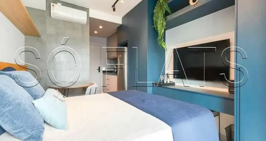 Residencial Z Cotovia, flat disponível para locação com 26m² e 1 dormitório.