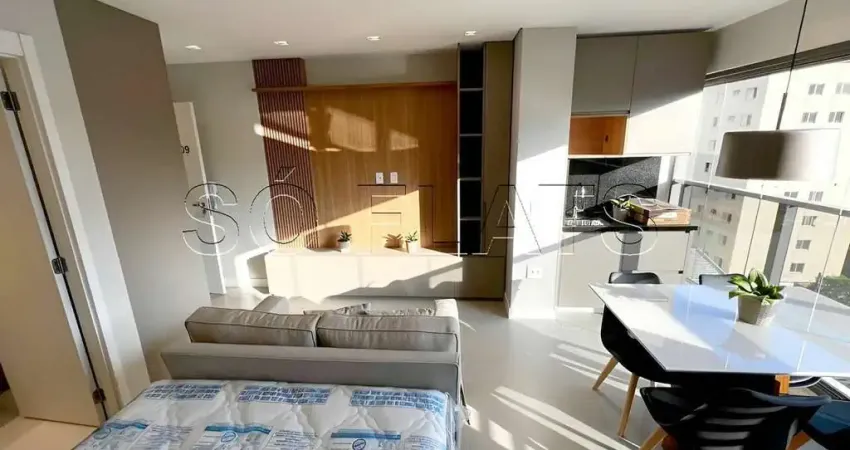 Residencial DSG Itaim disponível para locação com 27m², 1 dormitório ao lado da Av. Santo Amaro.