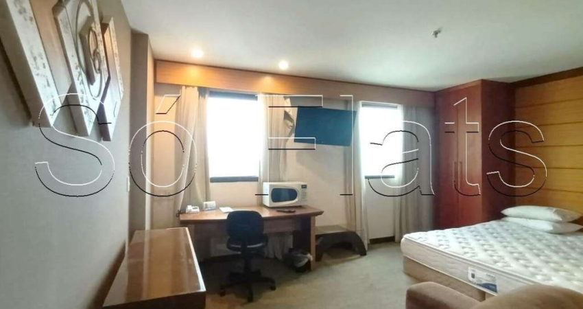 Flat Wyndham Ibirapuera disponível para venda, 27m², 1 dormitório e 1 vaga de garagem