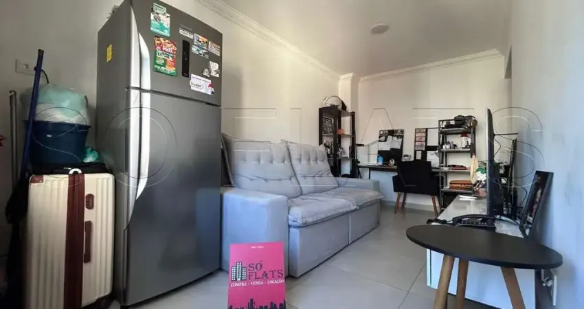 Flat São Paulo Suíte Service disponível para venda com 34m², 1 dormitório e 1 vaga de garagem