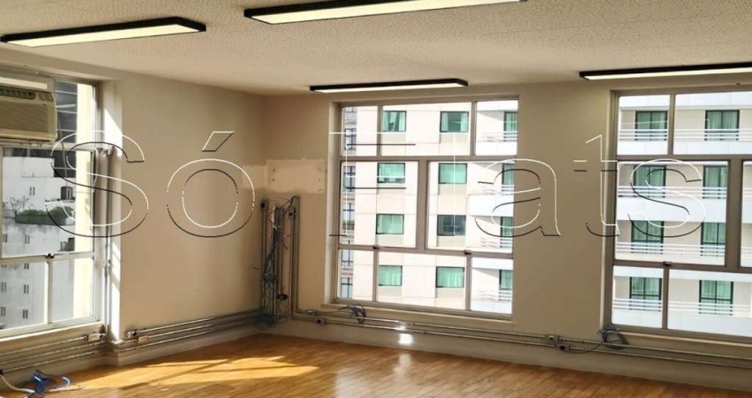 Edificio Conselheiro Paula Souza, sala comercial disponível para locação contendo 72m² e 1 vaga.