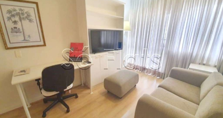 Flat The Capital 36m² 1 dormitório 1 vaga para locação no Itaim Bibi.