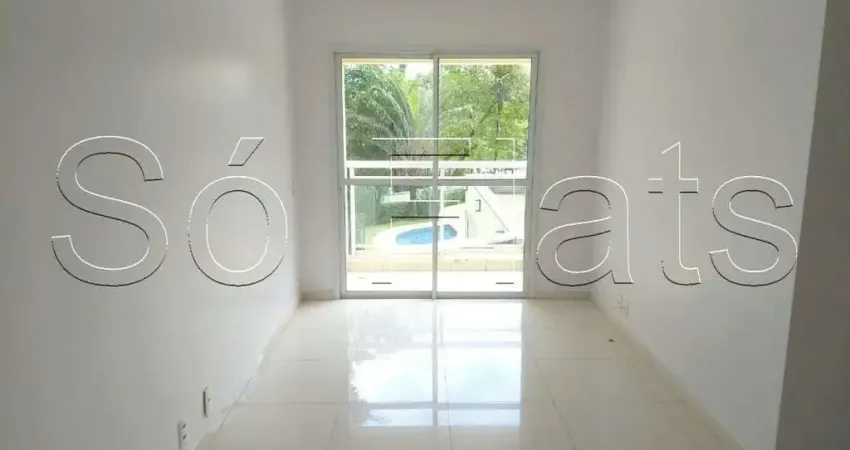 Residencial Via Ibirapuera apto disponível para locação com 52m² com 1 dormitório e 1 vaga.