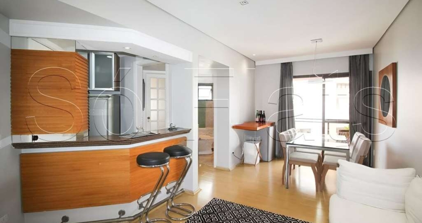 Flat Contemporâneo, disponível para venda com 42m², 01 dorm e 01 vaga