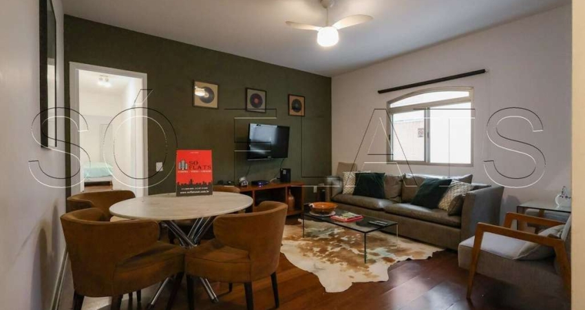 Augusta Flat disponível para venda com 123m², 2 dormitórios e 1 vaga de garagem