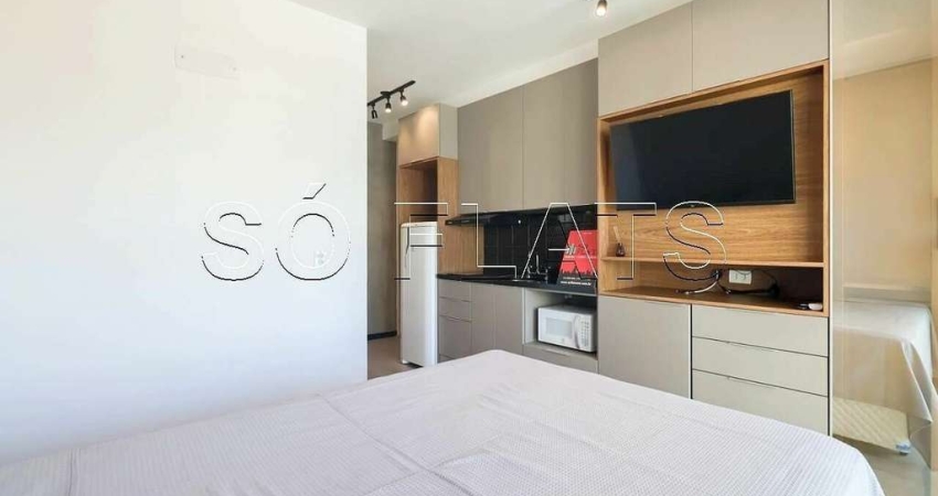 Residencial Domy Vila Mariana, apto disponível para locação contendo 23m² e 01 dormitório.