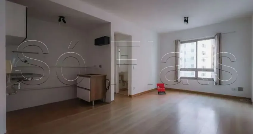 Residencial Terrazza Higienópolis, apto disponível para locação contendo 30m², 1 dormitório e 1 vaga