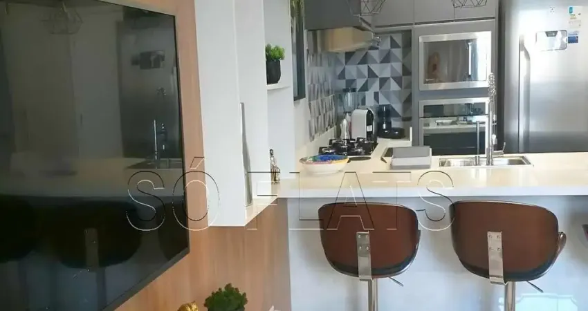 Flat Le Bougainville, disponível para locação com 55m², 01 dormitório e 01 vaga de garagem.