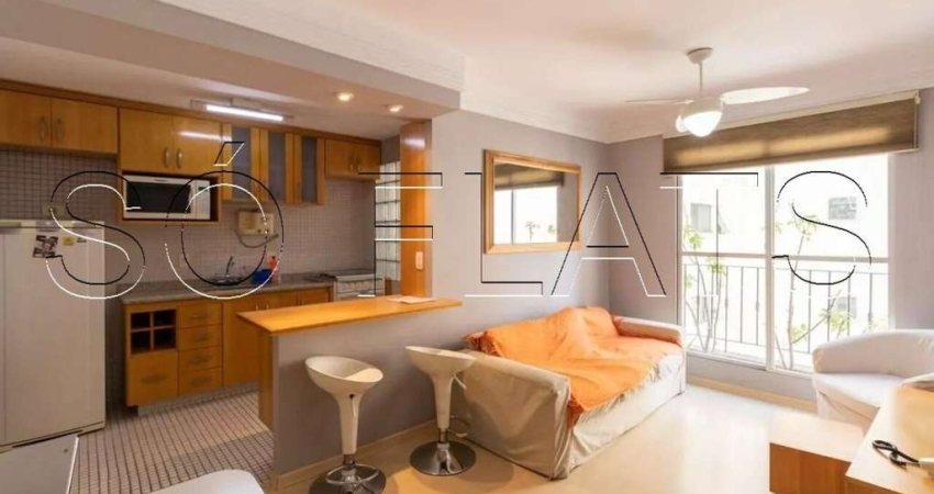 Flat Roma Palace disponível para venda com 42m², 01 dorm e 01 vaga