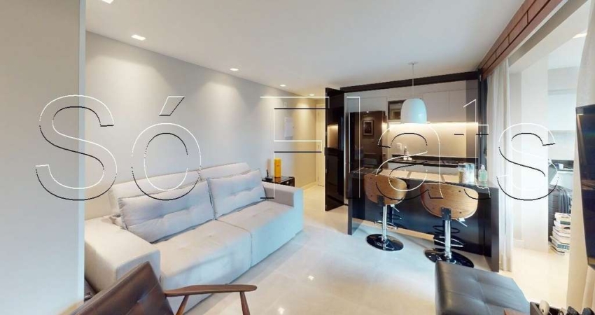 Flat no Gran Estanconfor Veranda Berrini disponível para locação contendo 60m², 02 dorms e 01 vaga.