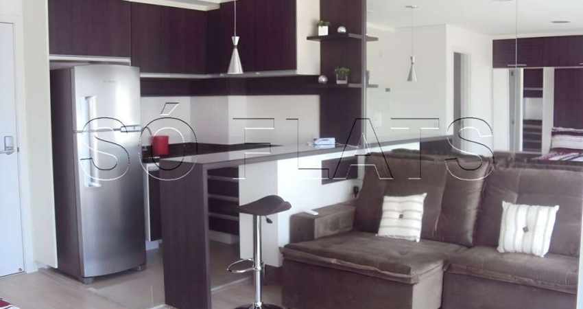 Residencial Add Nova Berrini, flat disponível para locação com 32m², 01 dorm e 01 vaga