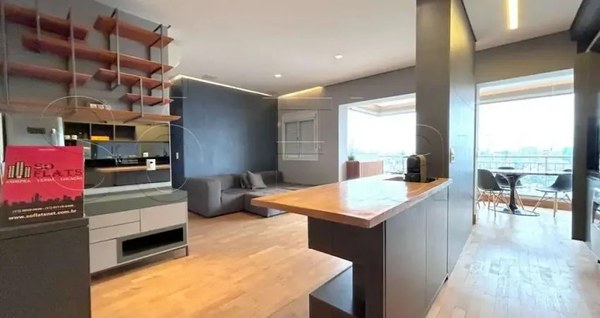 Residencial Thera Faria Lima disponível para locação com 65m², 1 dormitório e 1 vaga de garagem.