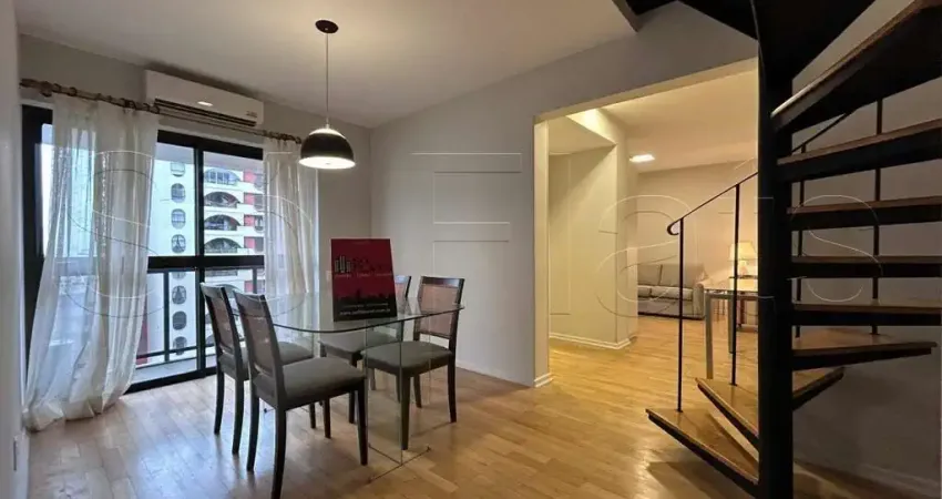 Residencial Olympic Jardins, apartamento Duplex para locação com 99m², 2 dormitórios e 2 vagas.