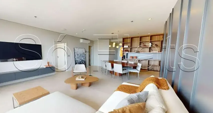Residencial JFL125, flat disponível para locação contendo 166m², 3 dormitórios e 1 vaga.