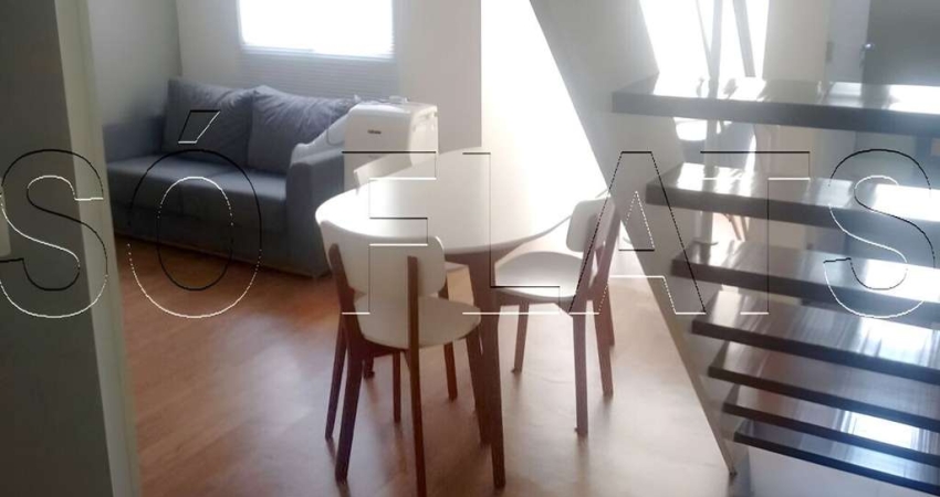 Flat Duplex Life Moema disponível para venda com 65m², 02 dorms e 01 vaga de garagem