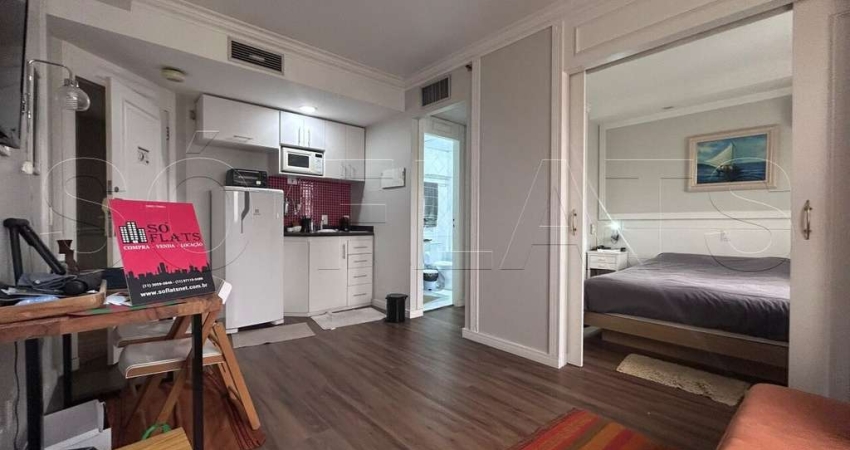 Flat The World disponível para venda com 30m², 01 dormitório e 01 vaga de garagem