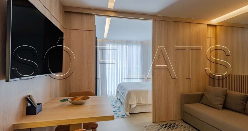Apto no Residencial Hit Itaim disponível para locação bem localizado próx da Av Santo Amaro.