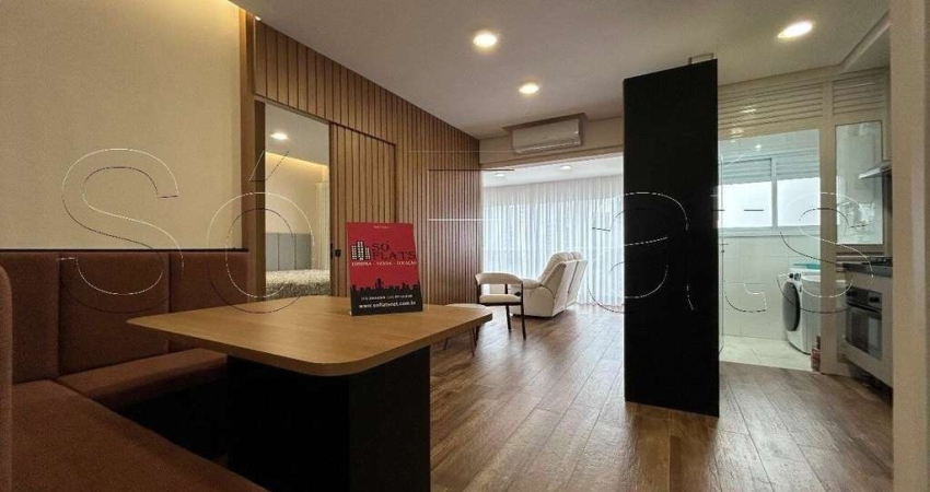 Horizonte JK, flat disponível para locação com 54m², 01 dormitório e 2 vagas de garagem