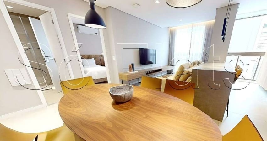 Residencial Luminus Jardins, flat disponível para locação com 84m², 02 dorms e 01 vaga de garagem.