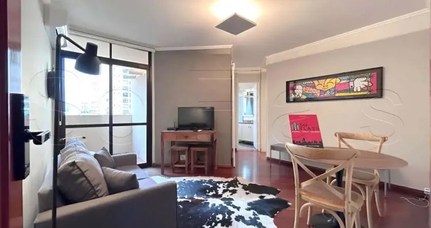 New York Plaza, apto disponível para locação contendo 40m², 1 dormitório e 1 vaga.