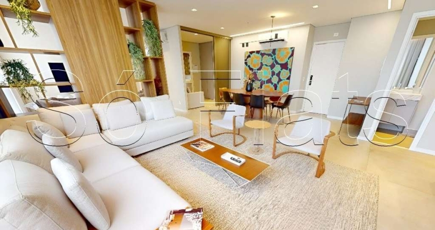 Residencial Luminus Jardins, apto disponível para locação com 130m², 02 dorms e 01 vaga de garagem.