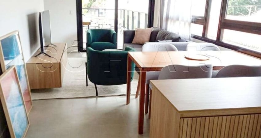 Residencial 730 Padre Carvalho, apto disponível para locação com 85m², 1 dormitório e 1 vaga.