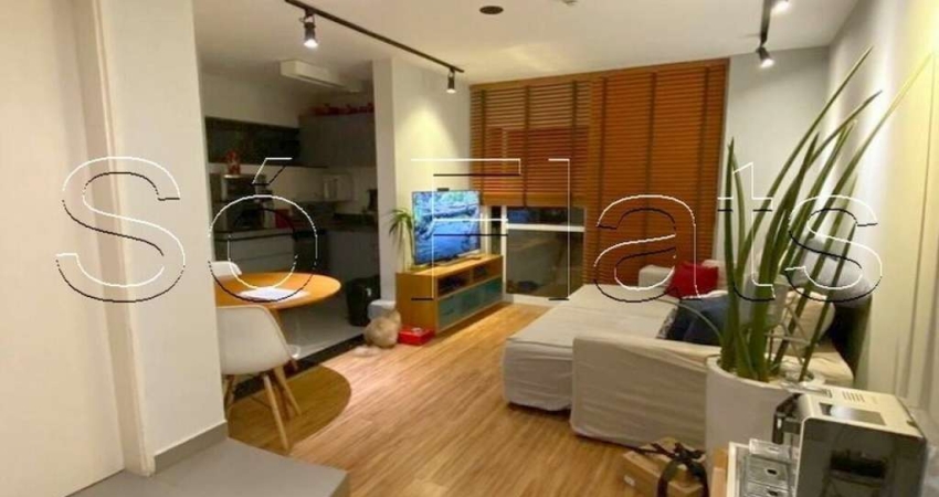 Apto Paulista Wall Street com 48m², 1 dormitório e 1 vaga para locação no Jardins.