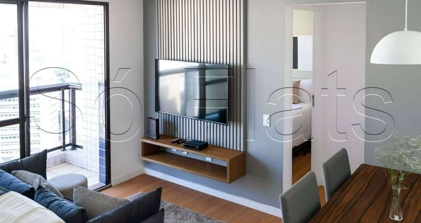 Espaço Alpha, apto disponível para locação contendo 40m², 01 dormitório e 01 vaga de garagem.