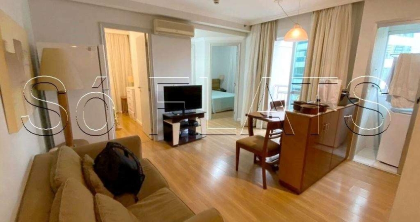 Flat Quality Bela Cintra disponível para venda com 48m², 02 dorms e 01 vaga de garagem