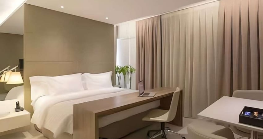 Hilton Garden Inn Belo Horizonte, flat disponível para venda com 21m², 1 dormitório e 1 vaga