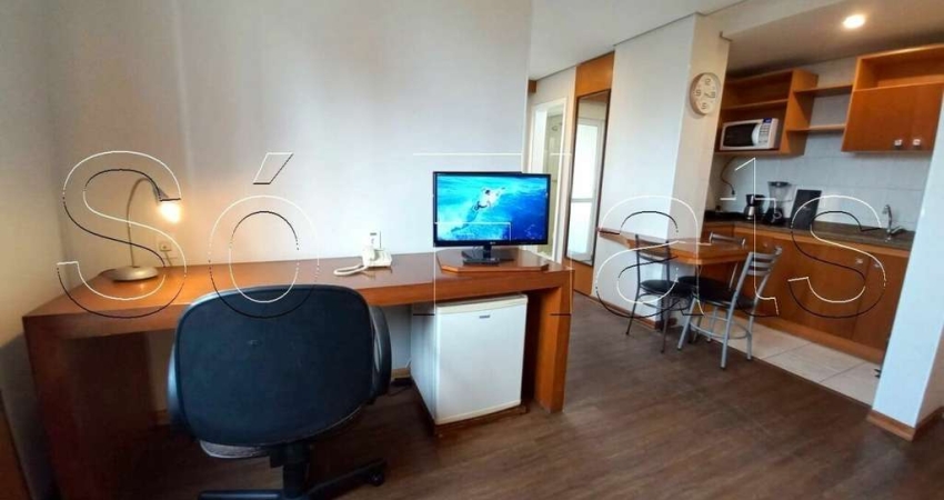 Flat no Blue Tree Santo André com 44m², 1 dormitório e 1 vaga disponível para locação.