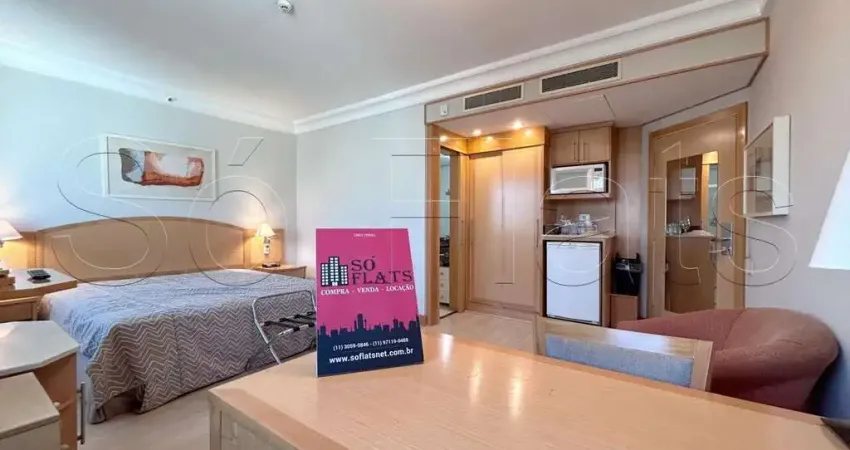 Flat Tryp Higienópolis disponível para venda com 28m², 01 dorm e 01 vaga de garagem
