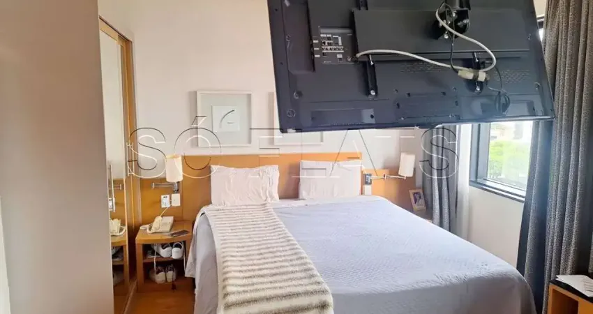 Flat Tryp Tatuapé disponível para venda com 30m², 01 dorm e 01 vaga de garagem