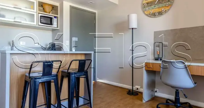 Flat Tryp Tatuapé disponível para locação com 28m², 01 dorm e 01 vaga de garagem.