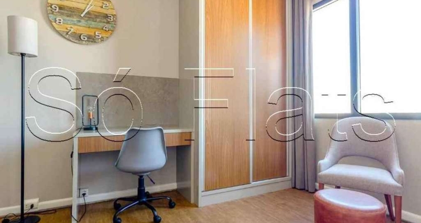 Flat Tryp Tatuapé disponível para locação com 28m², 01 dorm e 01 vaga de garagem.